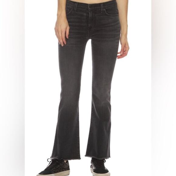 Nili Lotan‎ vianca flare black ankle jeans size 26 - Picture 1 of 11